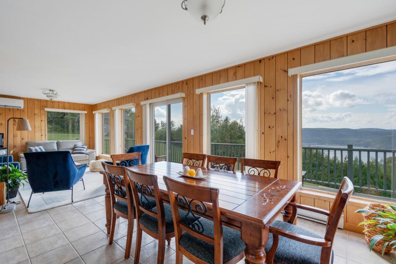 Montfjord - Chalets, Vue Spectaculaire Et Spa. Chantafjord #4 Sacre-Coeur ภายนอก รูปภาพ